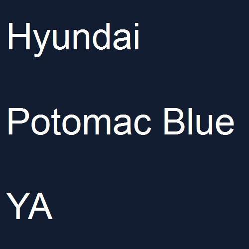 Hyundai, Potomac Blue, YA.